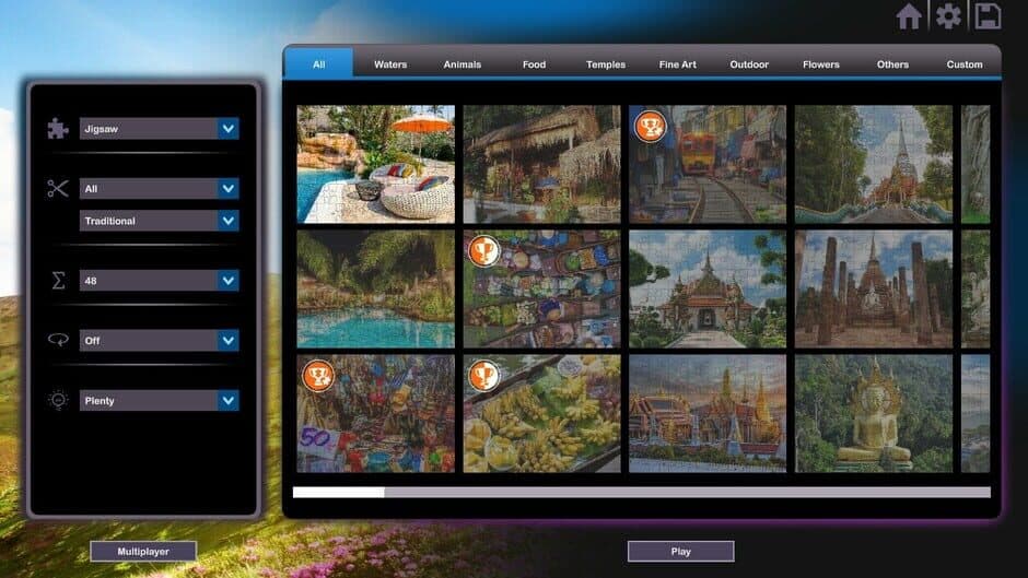 Скриншот 1 из Let's Play Jigsaw Puzzles: Thailand and Cambodia