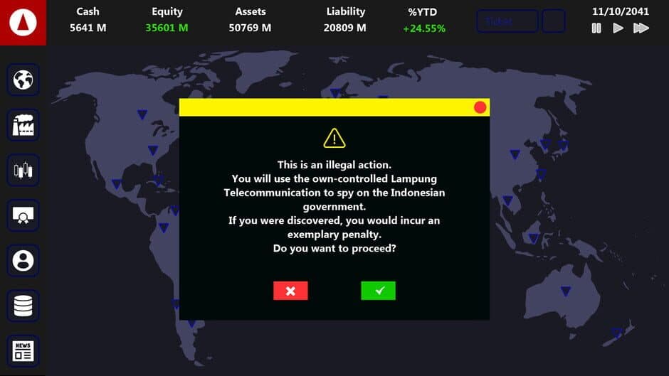 Скриншот 3 из Hedge Fund Tycoon