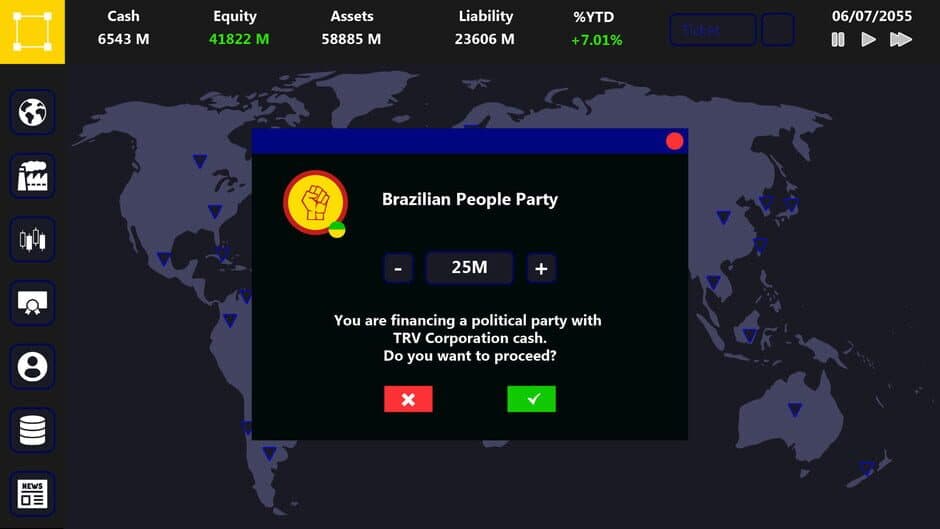 Скриншот 5 из Hedge Fund Tycoon