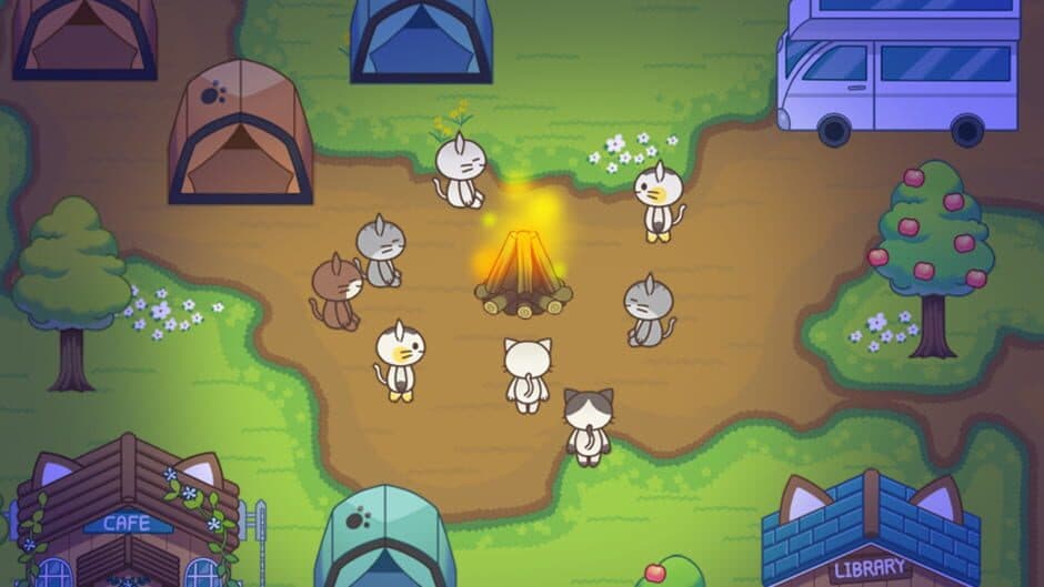 Скриншот 2 из Cat Forest: Healing Camp