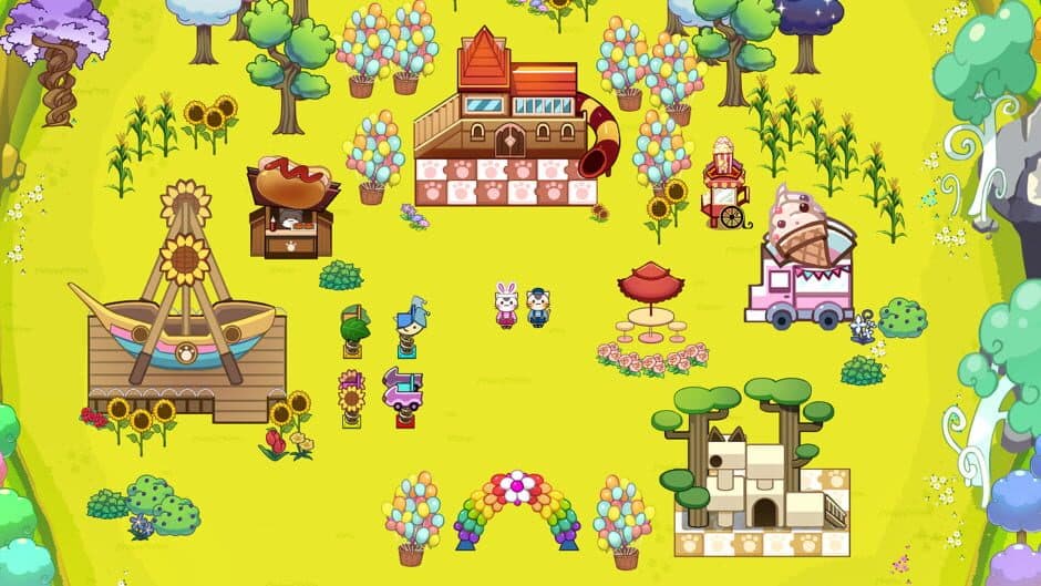 Скриншот 5 из Cat Forest: Healing Camp