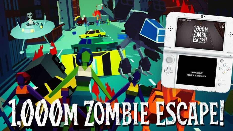 Скриншот 2 из 1000m Zombie Escape!