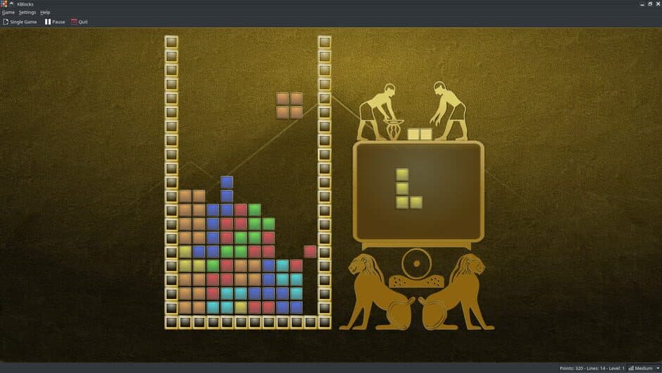 Скриншот 1 из KBlocks