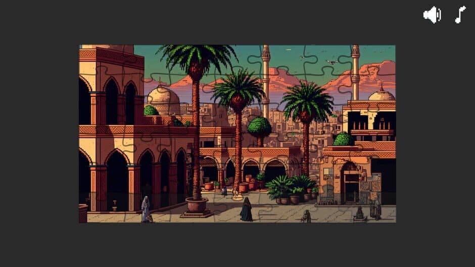 Скриншот 6 из Retro Style: Pixel Art Jigsaw Puzzles - Expansion Pack 1