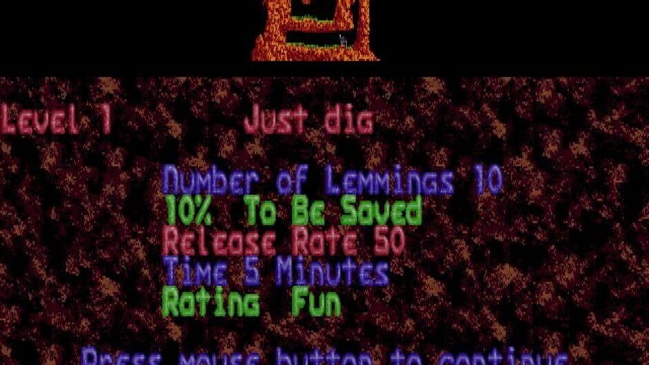 Скриншот 1 из Lemmings