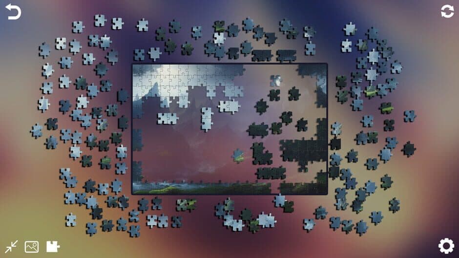 Скриншот 1 из Jigsaw Puzzles: Fantasy Landscapes