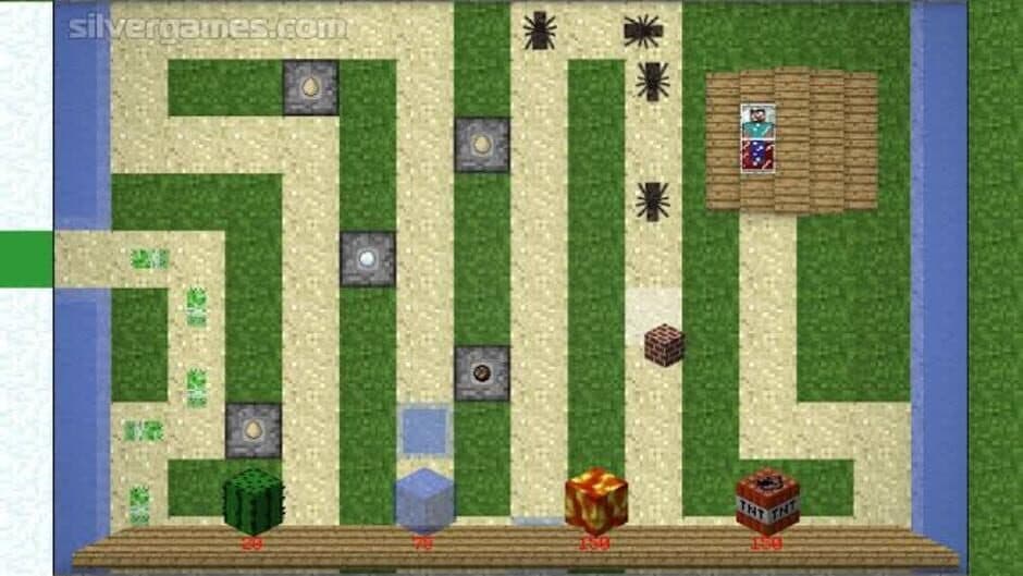 Скриншот 1 из Minecraft Tower Defence