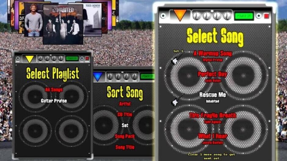 Скриншот 4 из Guitar Praise: Solid Rock