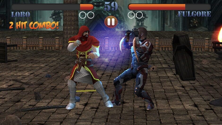 Скриншот 2 из Super Hero Fighting Legends: Anime Mortal Battle