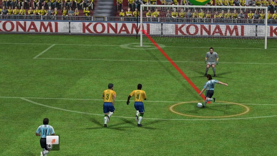 Скриншот 1 из Pro Evolution Soccer 2009