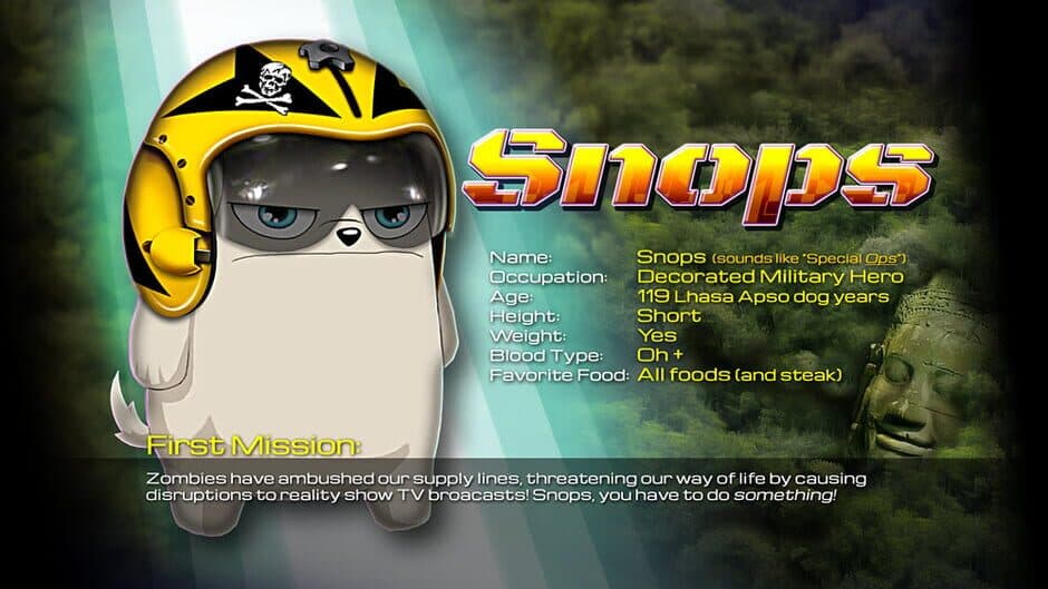 Скриншот 1 из Snops Attack! Zombie Defense