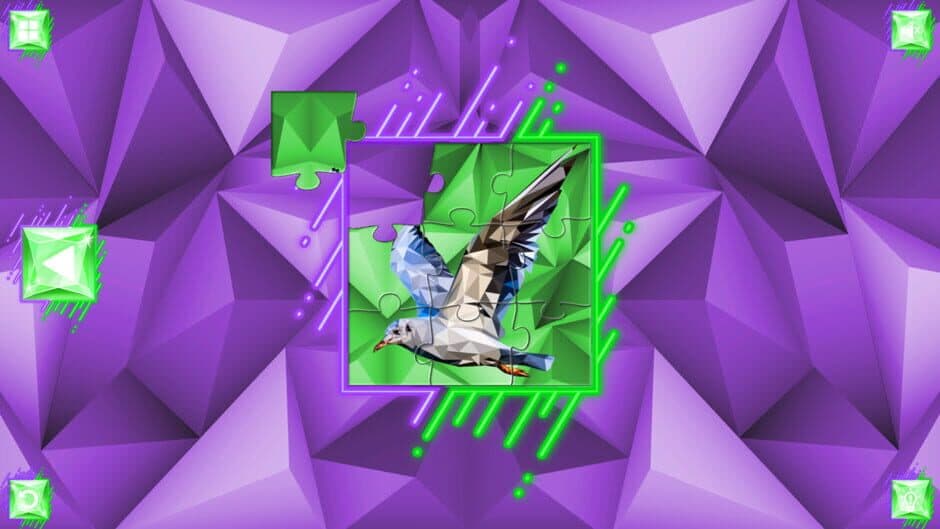 Скриншот 1 из Poly Jigsaw: Birds