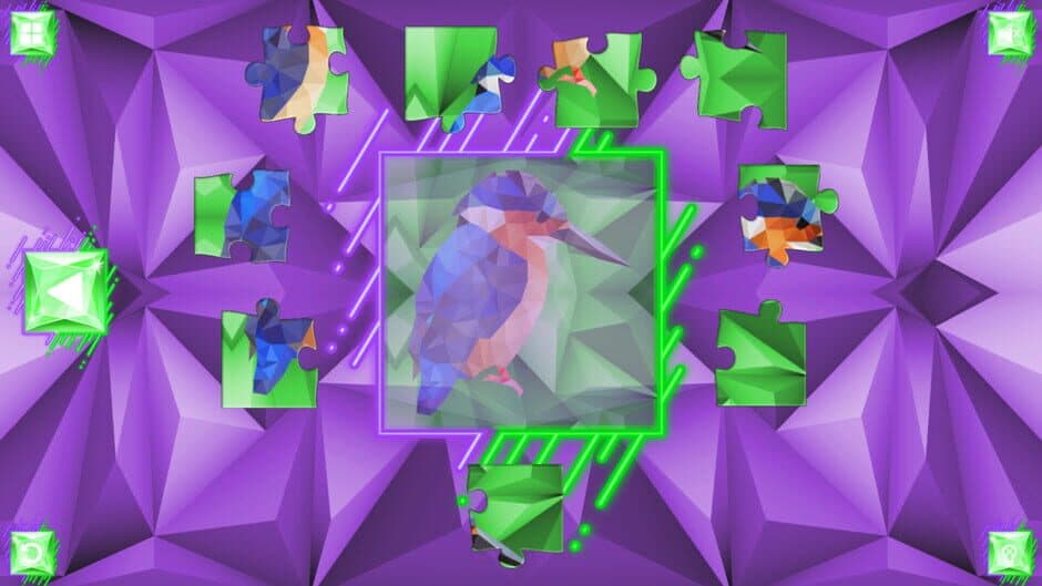Скриншот 2 из Poly Jigsaw: Birds