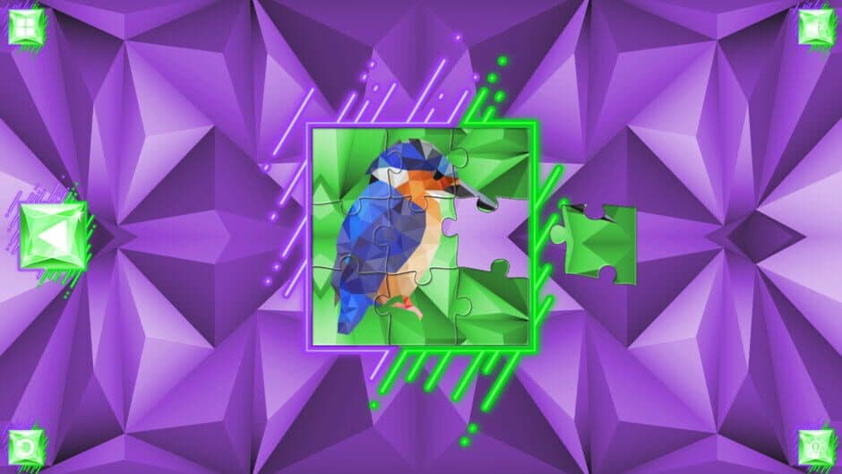 Скриншот 3 из Poly Jigsaw: Birds