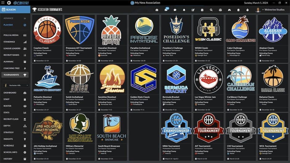 Скриншот 7 из Draft Day Sports: College Basketball 2023