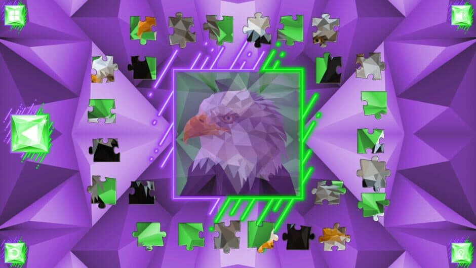 Скриншот 5 из Poly Jigsaw: Birds