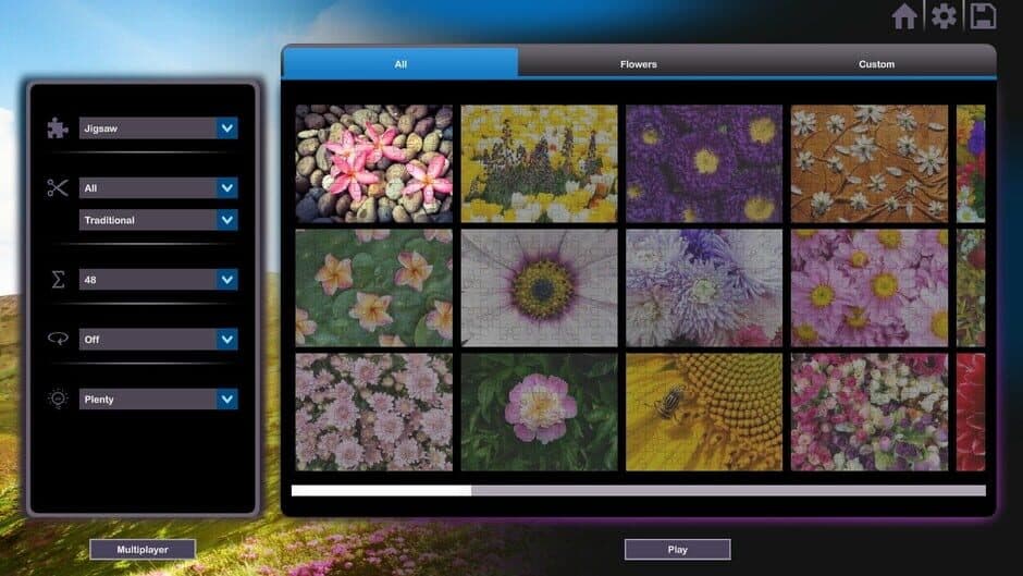 Скриншот 1 из Let's Play Jigsaw Puzzles: Flowers