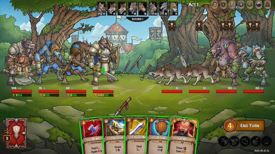 Скриншот 3 из Across the Obelisk: The Wolf Wars