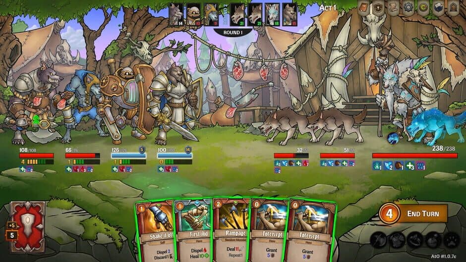 Скриншот 2 из Across the Obelisk: The Wolf Wars