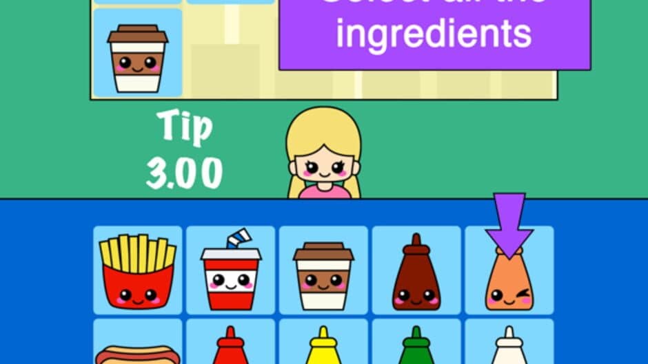 Скриншот 2 из Burger Memory Game