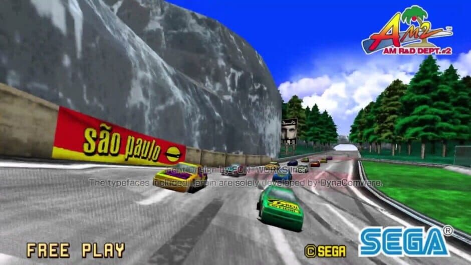 Скриншот 1 из Sega Racing Classic