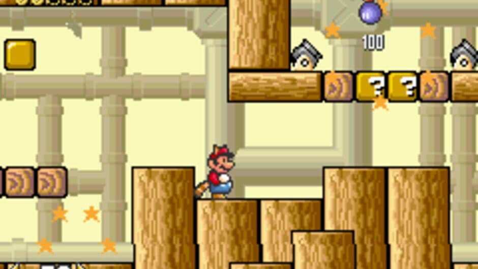 Скриншот 1 из Super Mario Advance 4: Super Mario Bros. 3-e - Bombarded by Bob-ombs