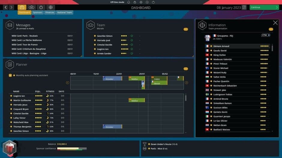 Скриншот 8 из Pro Cycling Manager 2023