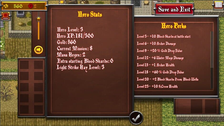 Скриншот 2 из Dirty Vampires: An RPG Tower Defence Adventure