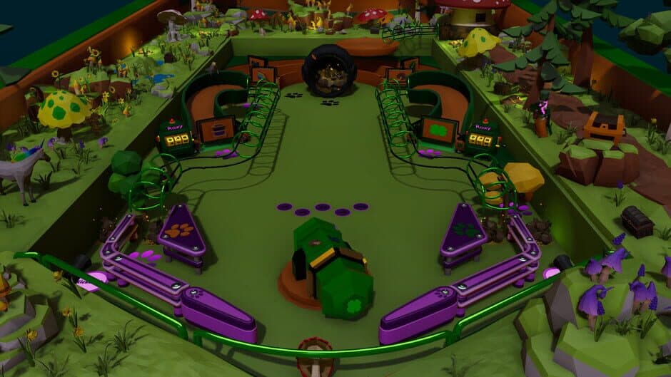 Скриншот 4 из Roxy Raccoon's Pinball Panic: St. Patrick's Paradise