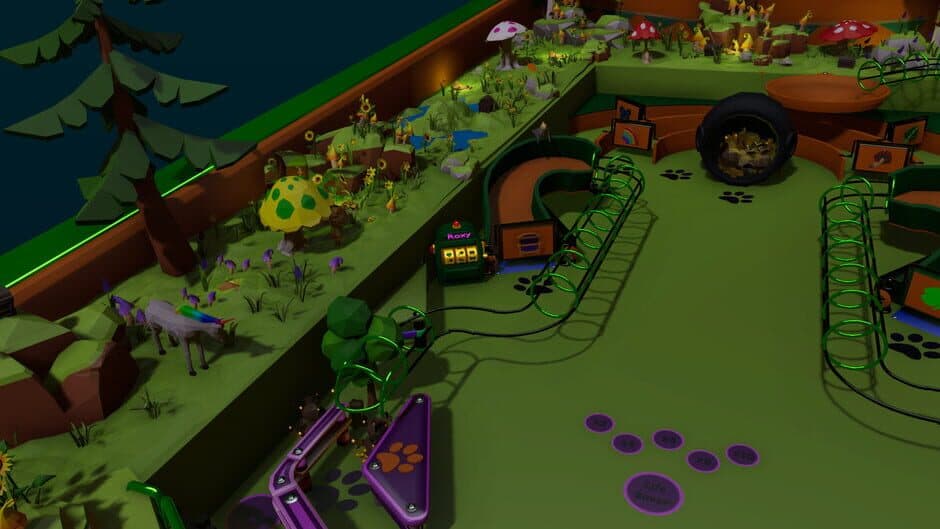 Скриншот 2 из Roxy Raccoon's Pinball Panic: St. Patrick's Paradise
