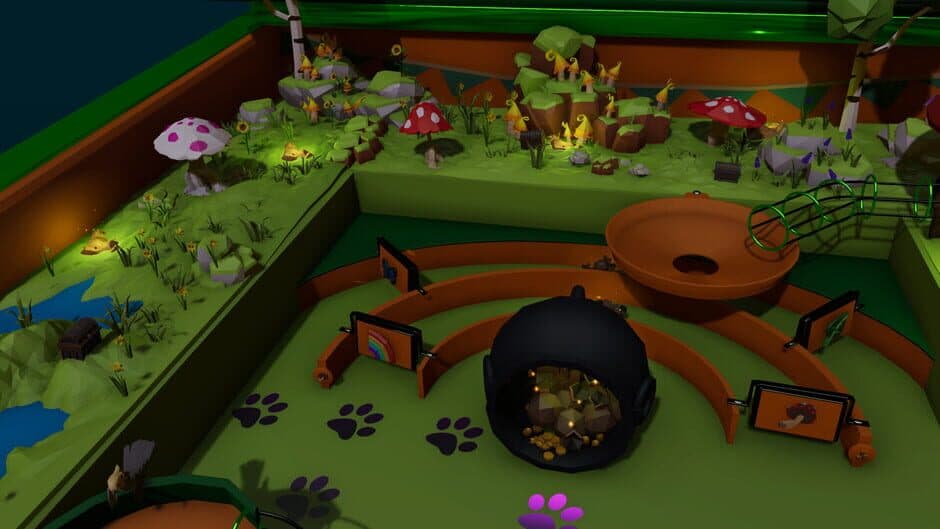Скриншот 5 из Roxy Raccoon's Pinball Panic: St. Patrick's Paradise