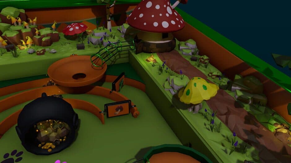 Скриншот 3 из Roxy Raccoon's Pinball Panic: St. Patrick's Paradise
