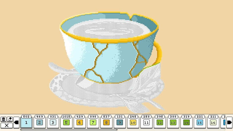 Скриншот 3 из Coloring Pixels: Japan Pack