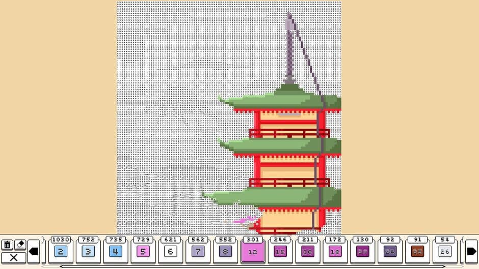 Скриншот 5 из Coloring Pixels: Japan Pack