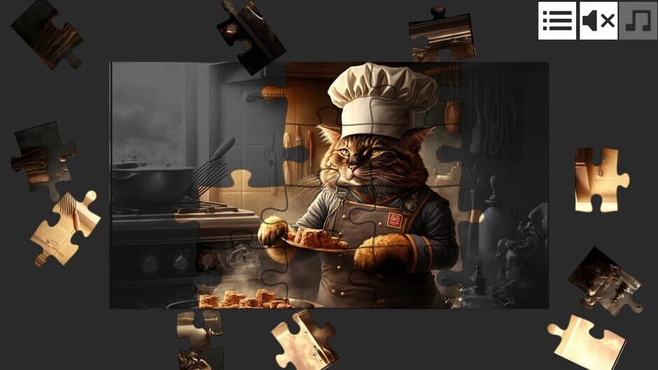 Скриншот 3 из Cat Jigsaw Puzzle Games: Expansion Pack 9