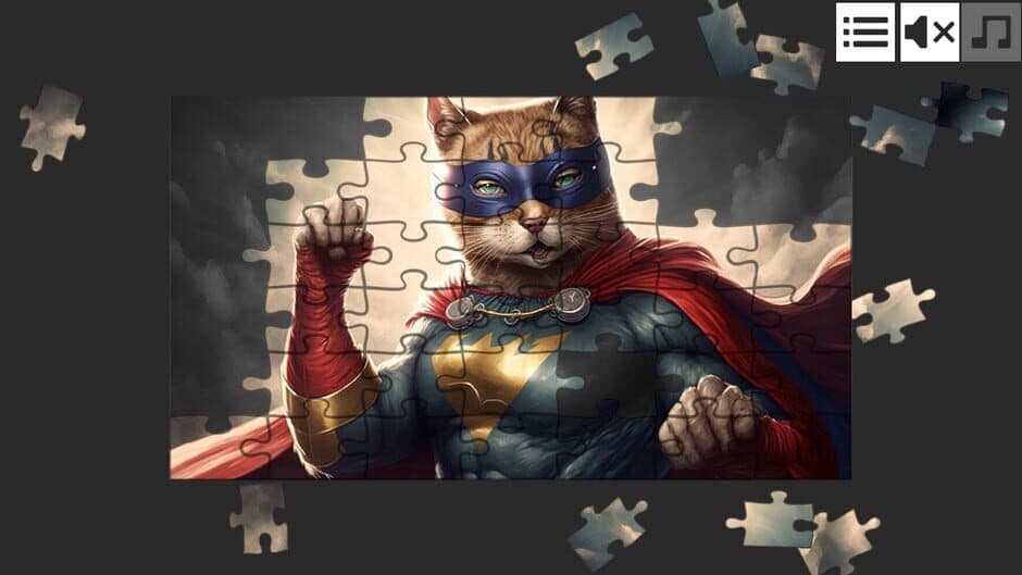Скриншот 4 из Cat Jigsaw Puzzle Games: Expansion Pack 9