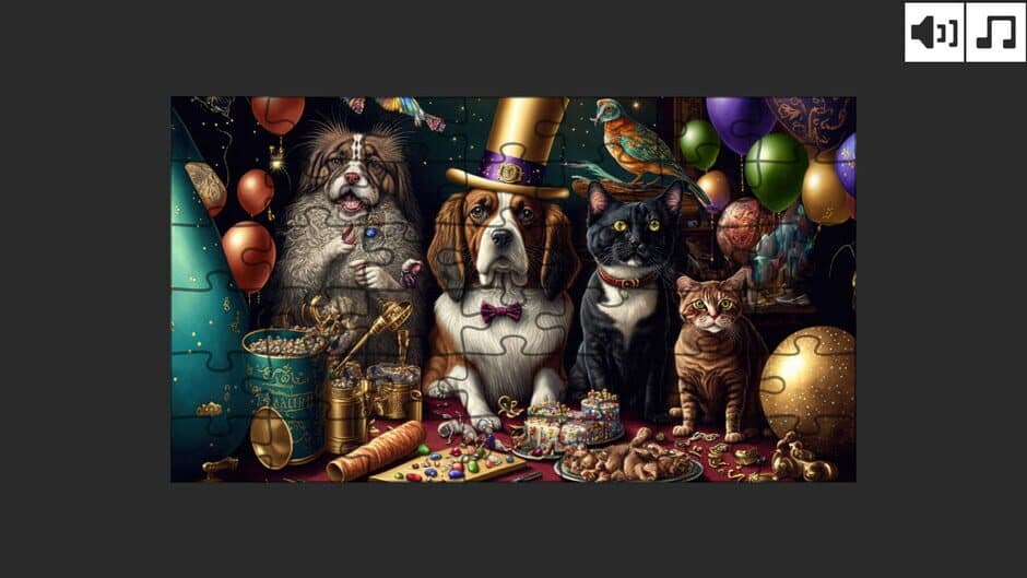Скриншот 2 из Cat Jigsaw Puzzle Games: Expansion Pack 11