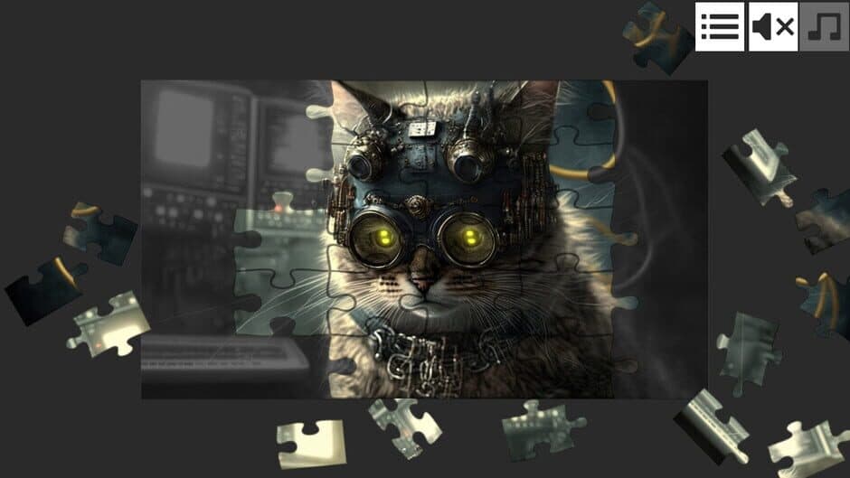 Скриншот 3 из Cat Jigsaw Puzzle Games: Expansion Pack 10