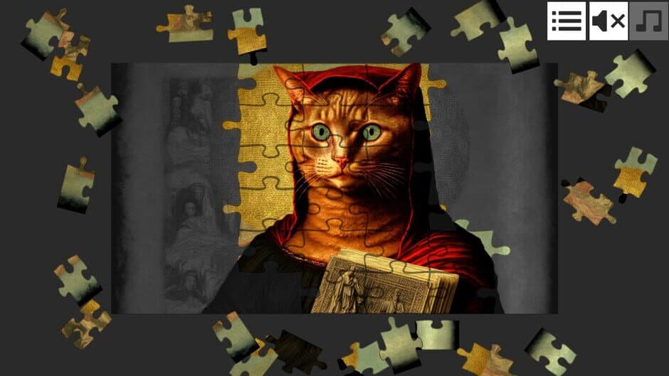 Скриншот 4 из Cat Jigsaw Puzzle Games: Expansion Pack 10