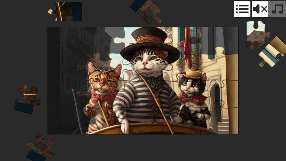 Скриншот 2 из Cat Jigsaw Puzzle Games: Expansion Pack 10