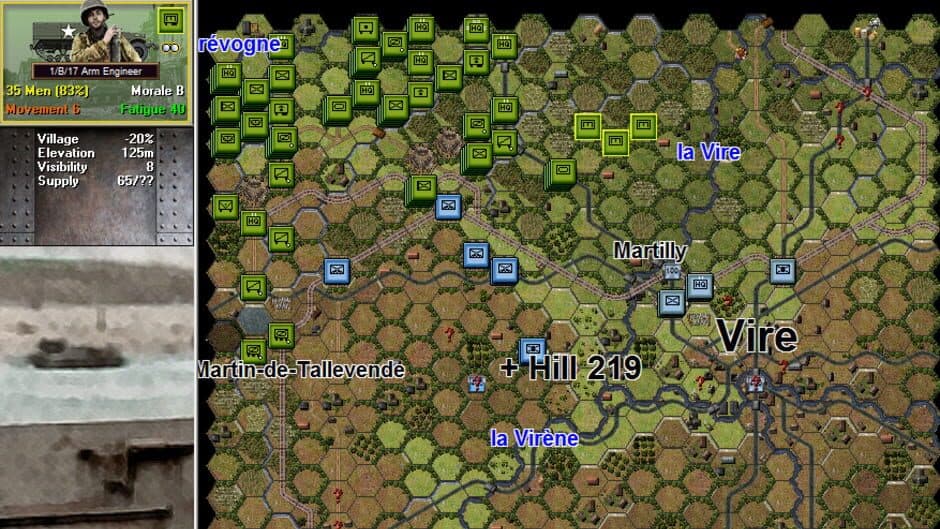 Скриншот 1 из Panzer Battles: Battles of Normandy