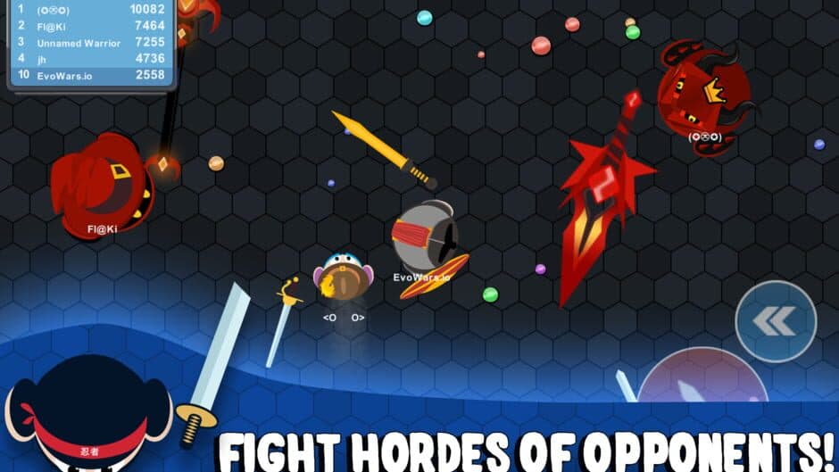 Скриншот 1 из EvoWars.io