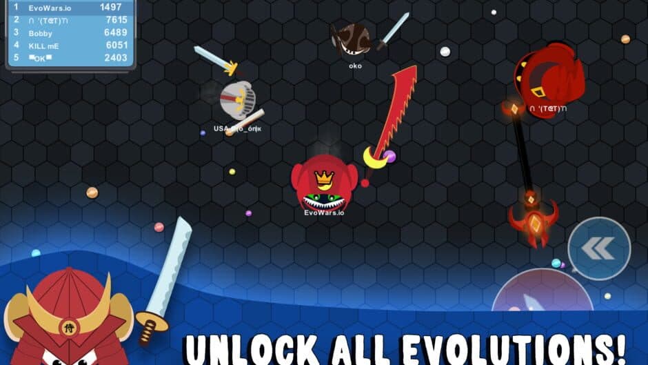 Скриншот 9 из EvoWars.io