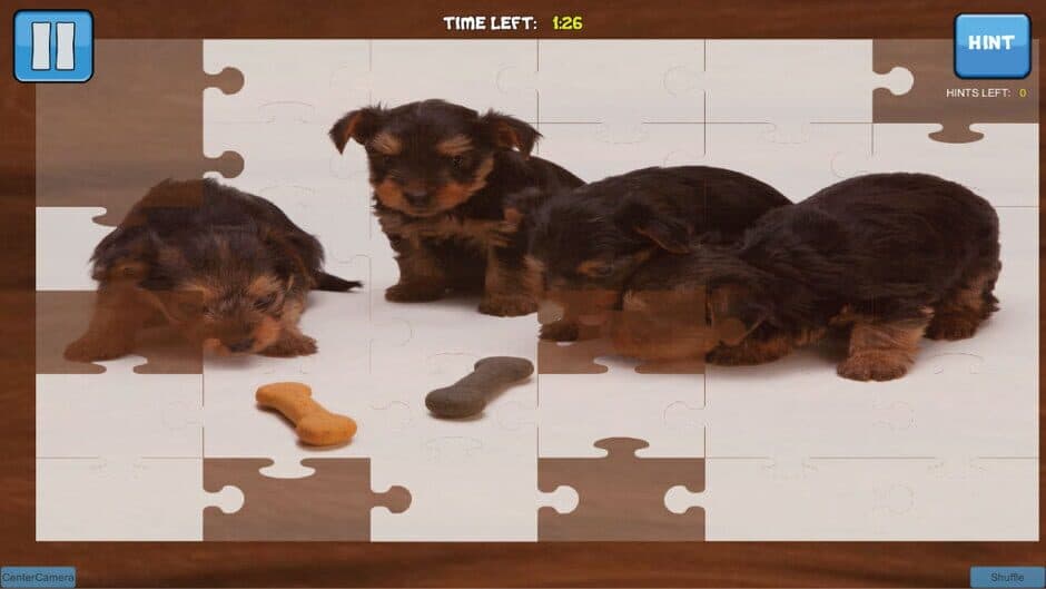 Скриншот 2 из Bepuzzled Puppy Dog Jigsaw Puzzle