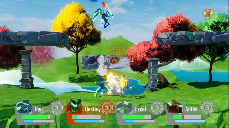 Скриншот 5 из Clash of Digital: Rumble Smash