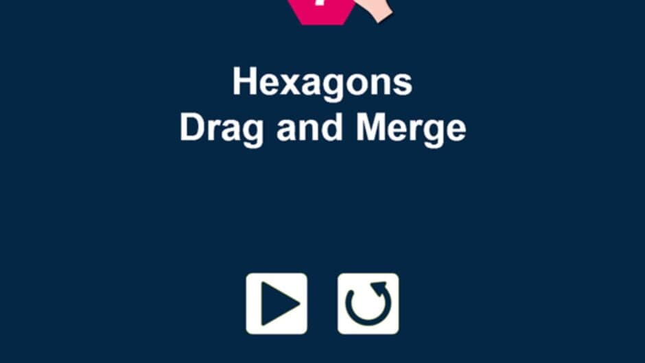 Скриншот 1 из Drag n Merge Hexagons