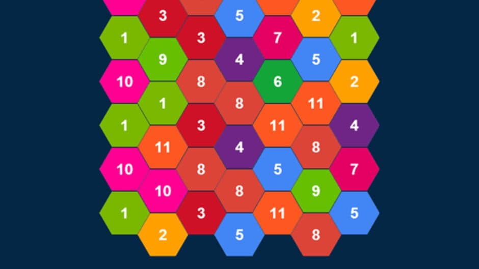 Скриншот 6 из Drag n Merge Hexagons
