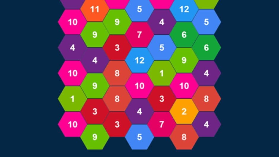 Скриншот 10 из Drag n Merge Hexagons