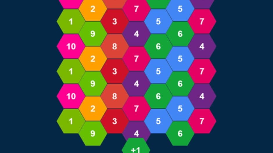 Скриншот 5 из Drag n Merge Hexagons