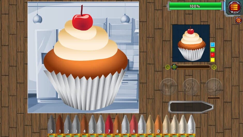 Скриншот 3 из Paint By Numbers: Cooking Time! Ep. 6